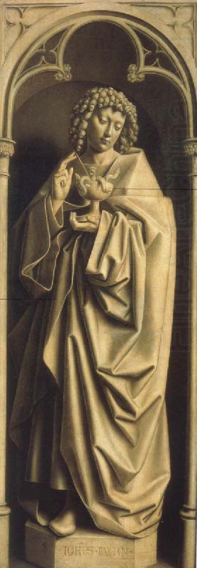 Johannes of the evangelist, Jan Van Eyck